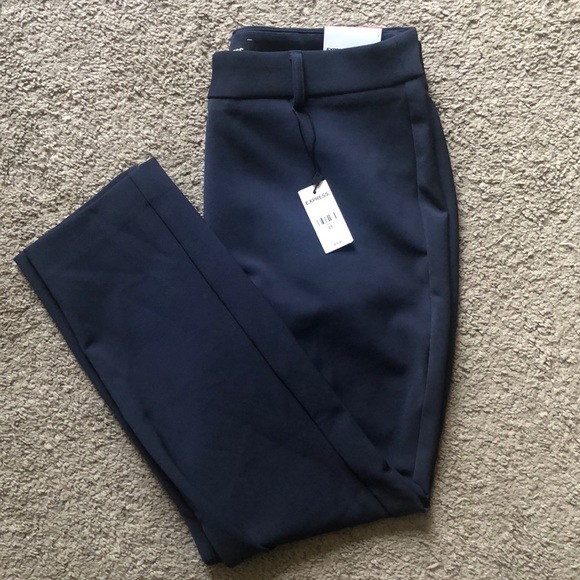 Express Pants - Express Skinny High Waist Navy Dress Pants 12s